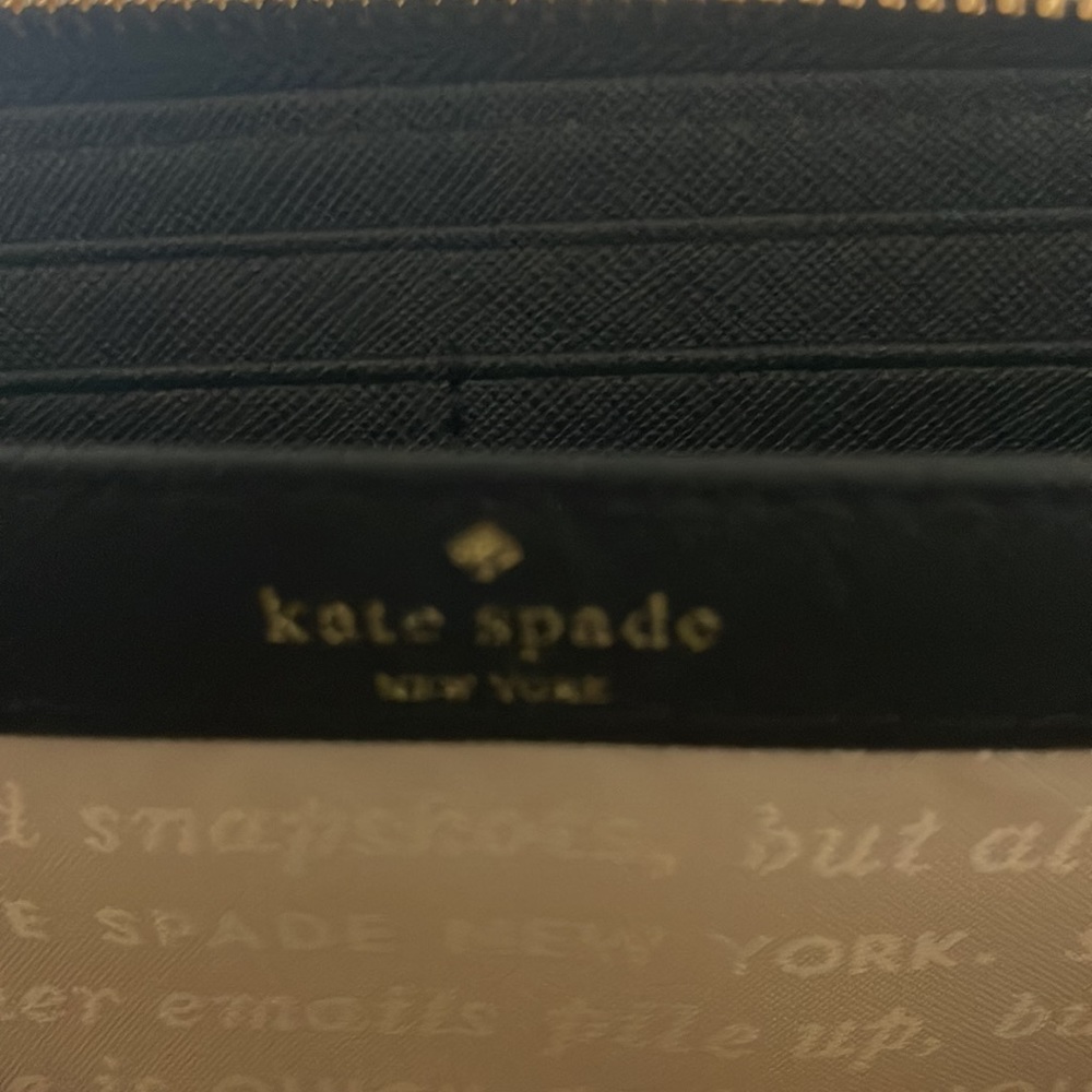 Kate Spade zipper wallet - Picture 5 of 7
